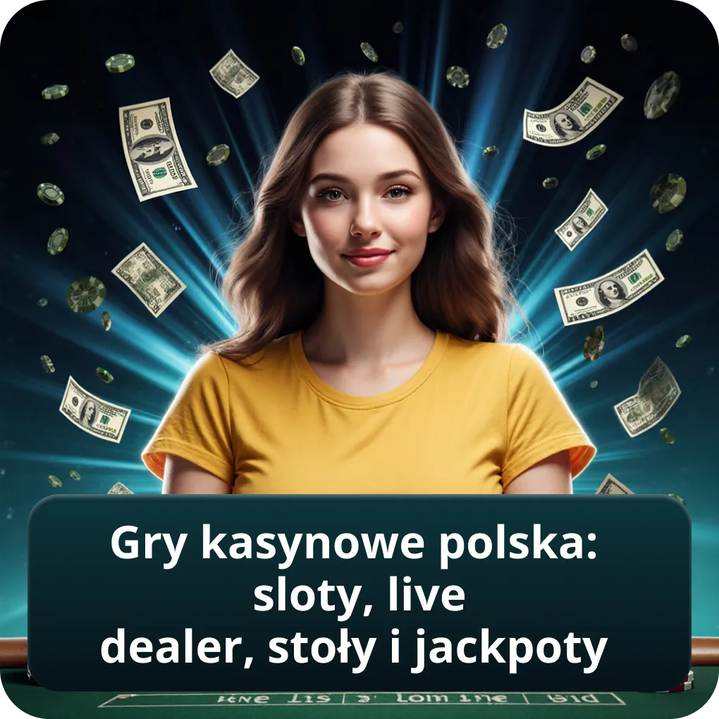 Gry kasynowe Polska: sloty, live dealer, stoły i jackpoty 